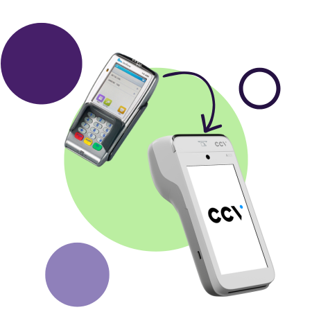 CCV VX680 GPRS vervangen voor een CCV Mobile A920