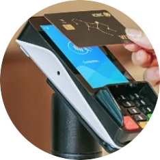 Contactloze betaling op een CCV Nexus Pad A35