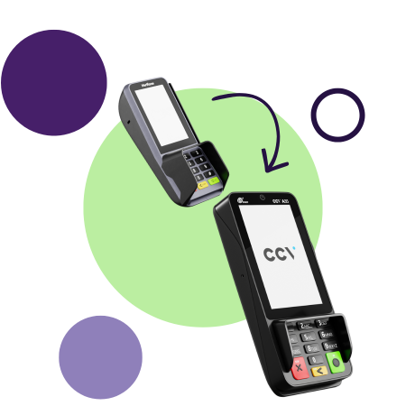 CCV P400 ITS vervangen voor een CCV Nexus Pad A35