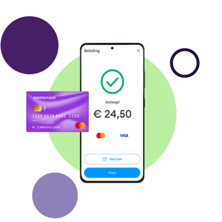 CCV Tap to Pay SoftPOS Android telefoon met CCV Tap to Pay SoftPOS