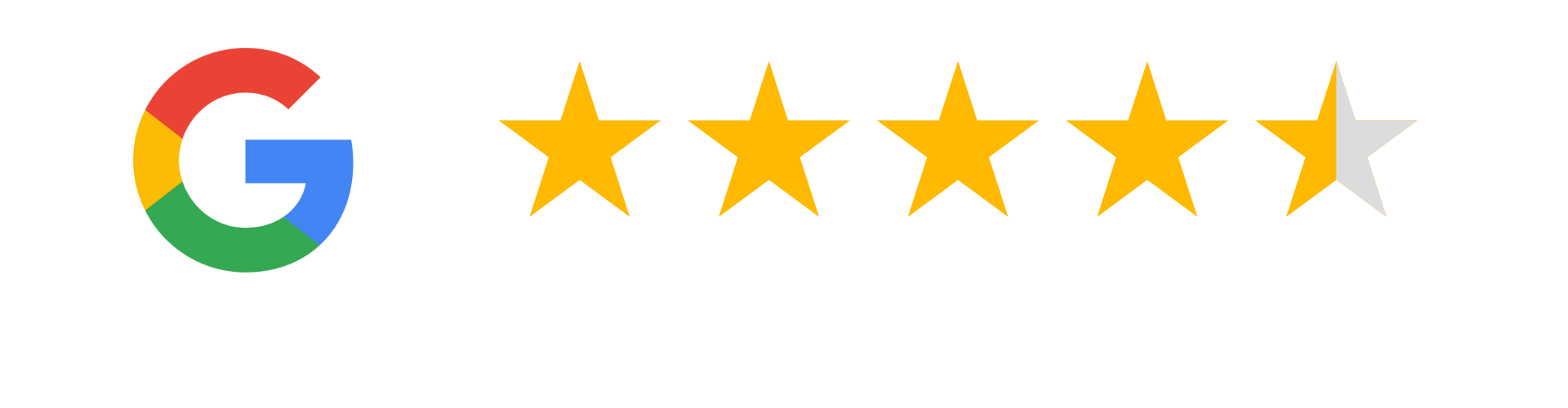 PinDirect Google Review score 4,5