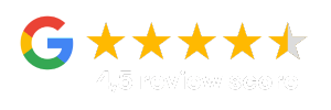 PinDirect Google Review score 4,5