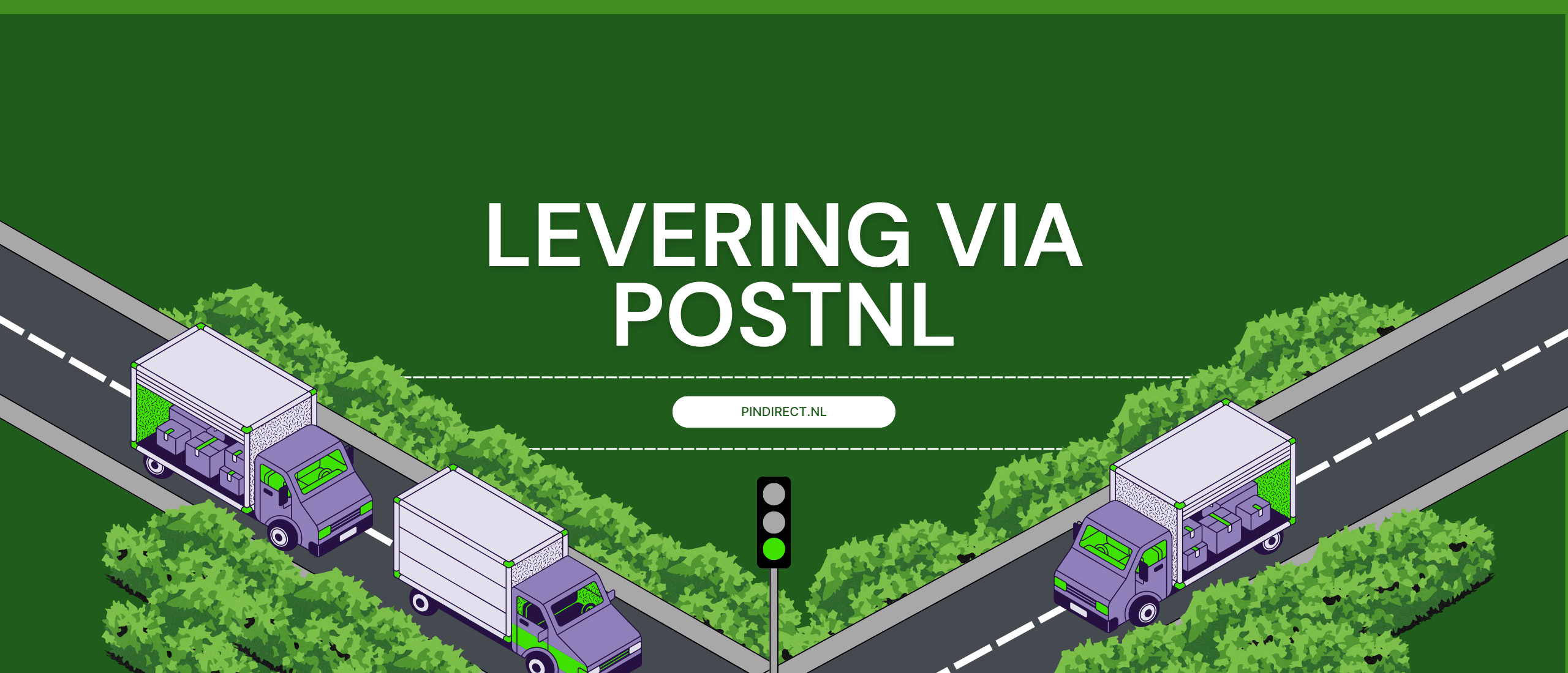 Levering via PostNL: snel en CO2-vriendelijk