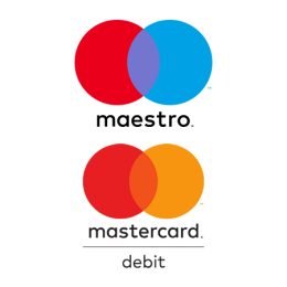 maestro en mastercard debit logo