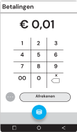 CCV SalesPoint App betalingen scherm