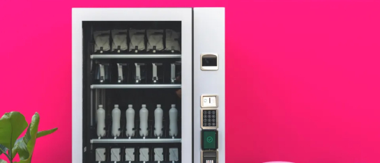 Vending machine met de CCV Edge IM15 die je kan huren bij PinDirect