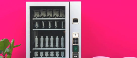 Vending machine met de CCV Frame IM15 die je kan kopen bij PinDirect