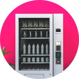 CCV Frame IM15 in een vending machine