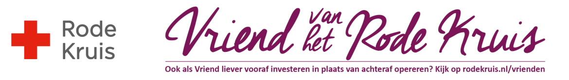 PinDirect is Vriend van het Rode Kruis