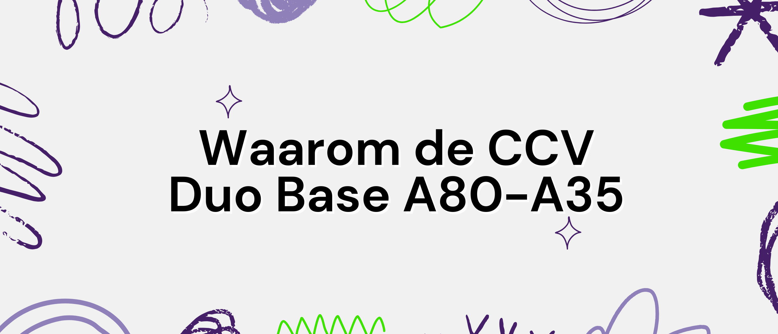 Waarom de CCV Duo Base A80-A35 de perfecte betalingsoplossing is voor jouw bedrijf