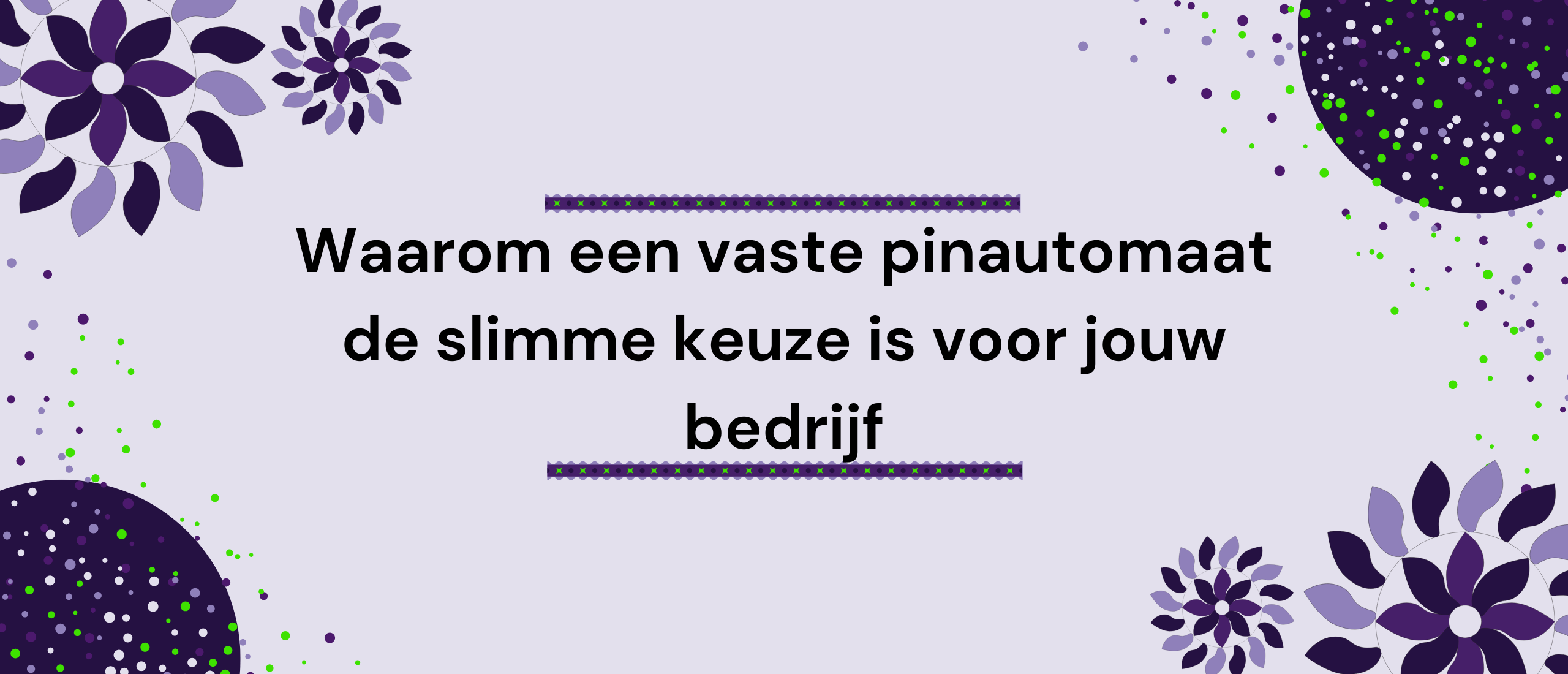 Waarom een vaste pinautomaat de slimme keuze is voor jouw bedrijf