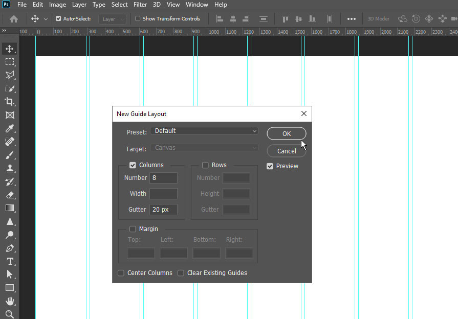 Collage maken in Photoshop - maak een layout