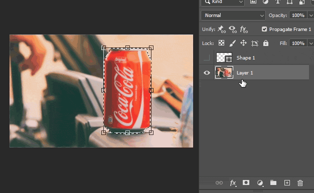 maak gebruik van maskers in Photoshop om non destructief te werken