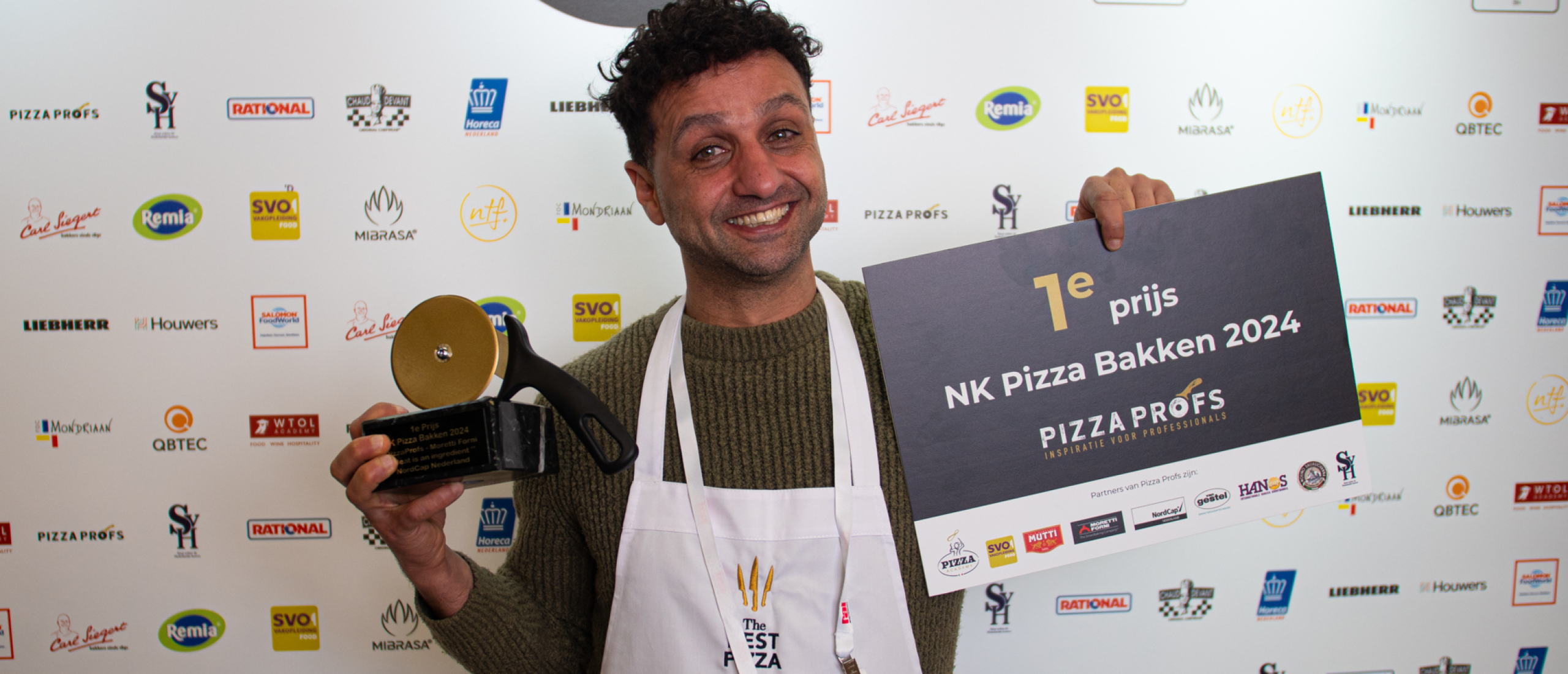 Tawfik el Shanwany wint NK Pizza bakken 2024