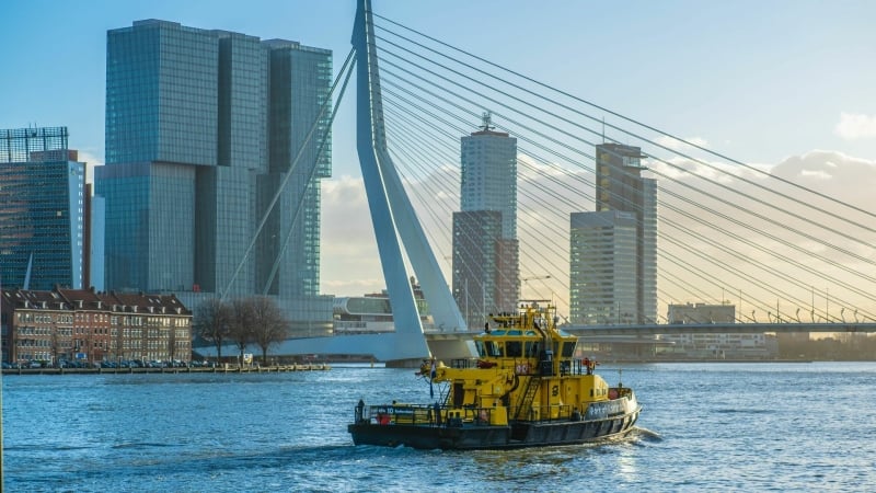Uitjes bij het water in Rotterdam