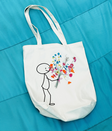 Robin Tote Bag – Plannen met een glimlach