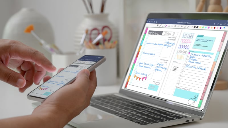 digitale planner om je doelen te bereiken