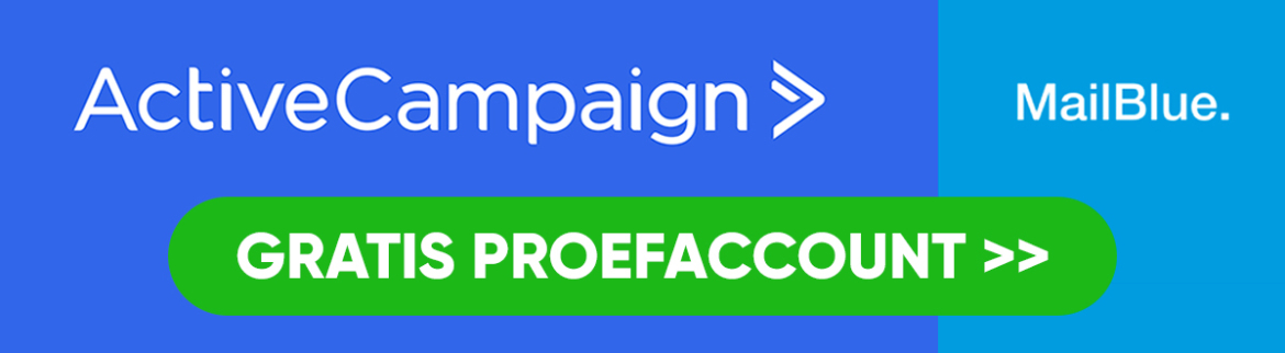 Activecampaign Mailblue gratis proefaccount