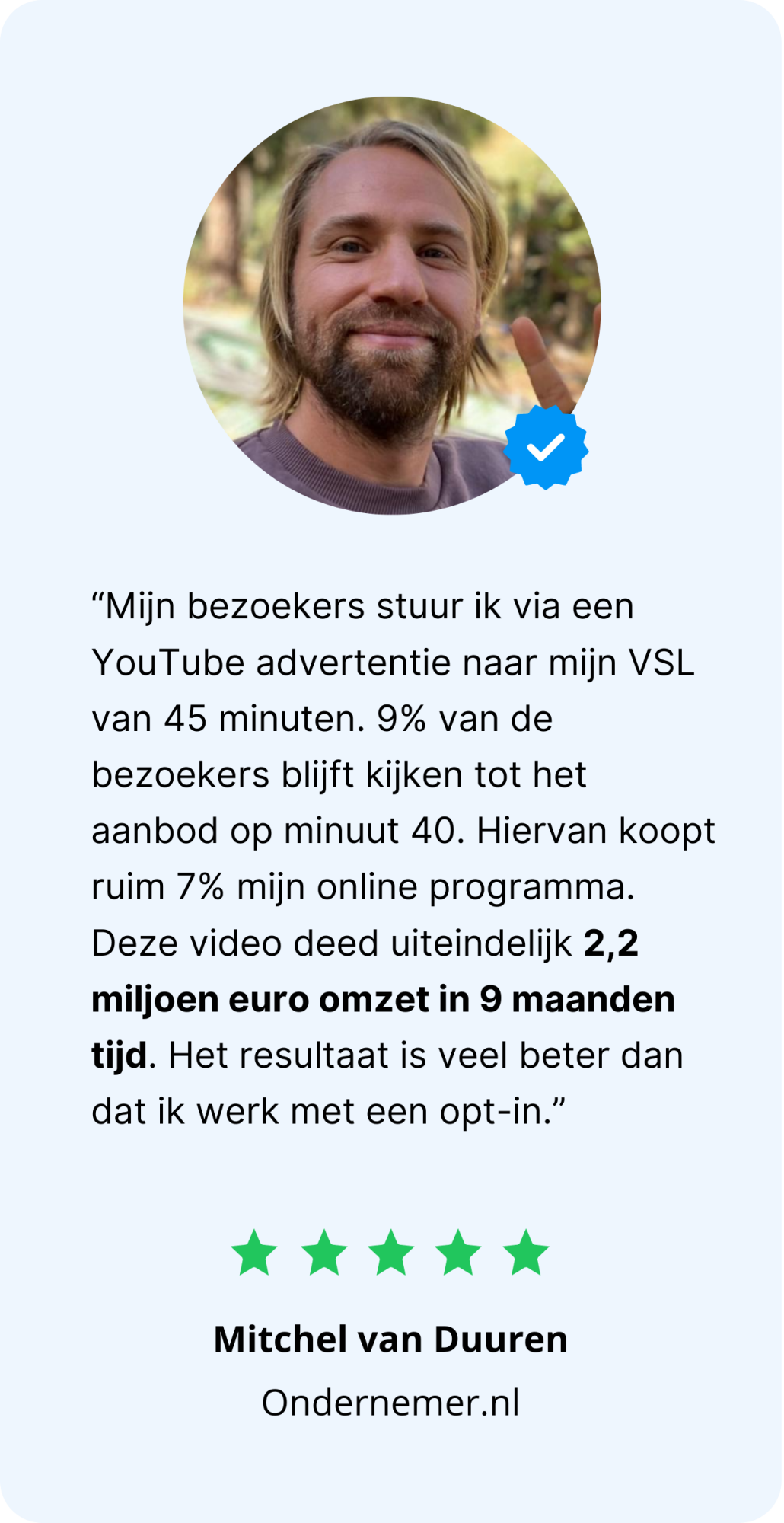 Mitchel van Duuren VSL