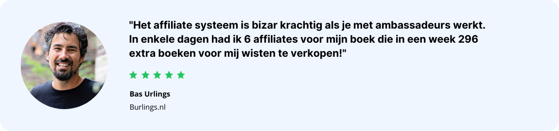 Bas Urlings Affiliate Marketing
