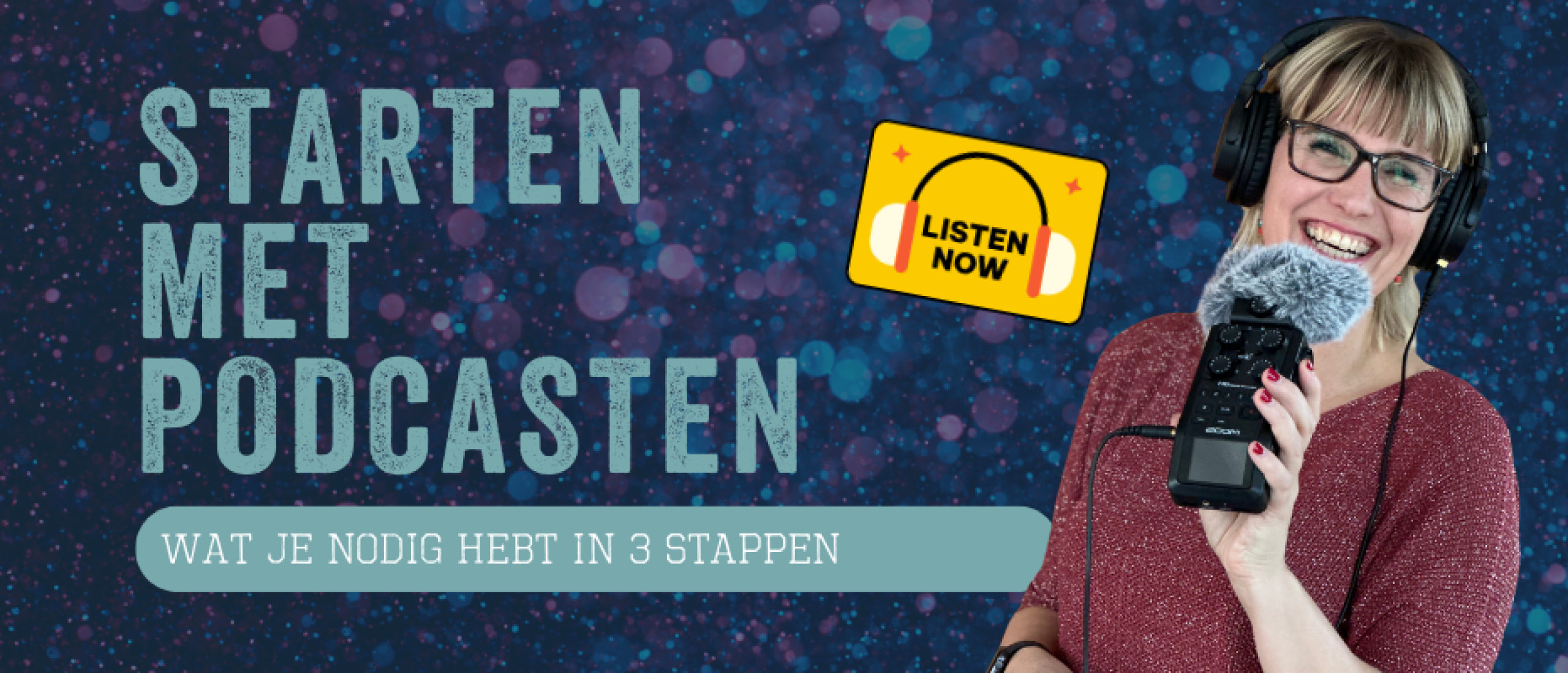 PT04 Starten met podcasten: wat je nodig hebt in 3 essentiële stappen