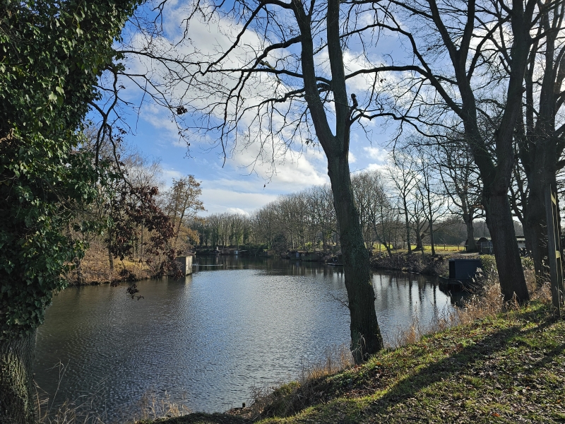 De gracht rond het Fort van Koningshooikt