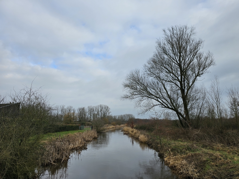 De rivier Aa in Vorselaar De rivier Aa in Vorselaar