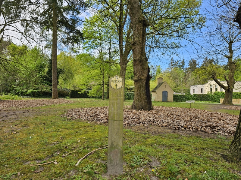 Gust de Smet wandelroute in Deurle