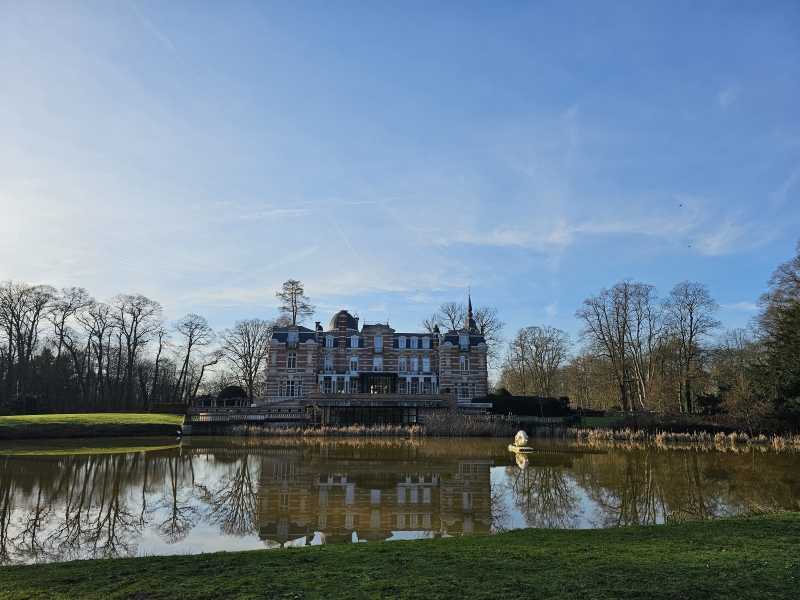 Het kasteel in het Park van Brasschaat, Antwerpen