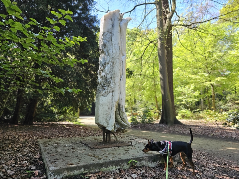 Het park Rivierenhof in Deurne, Antwerpen