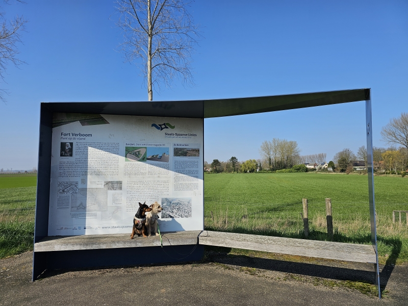 Koningsdijk Spaans Fort Fuentes in Kieldrecht