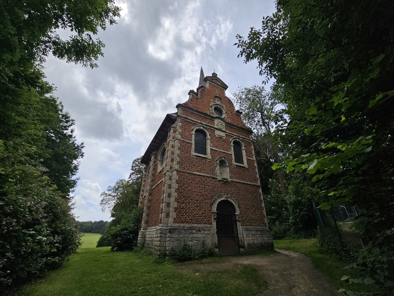 Park de Drie Fonteinen in Vilvoorde wandeling met hond 4,4 kilometer