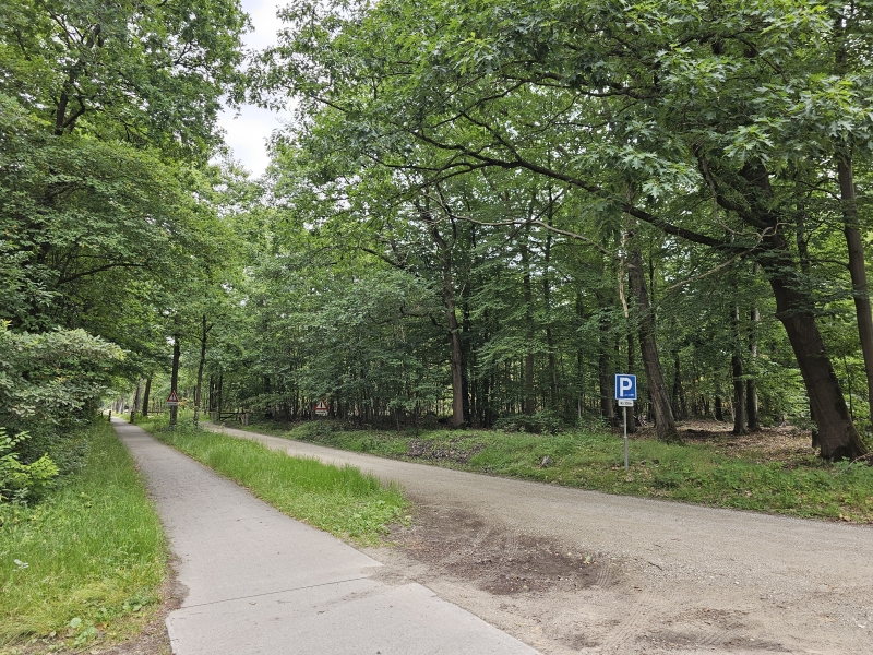 Parking losloopgebied vierhouterbos