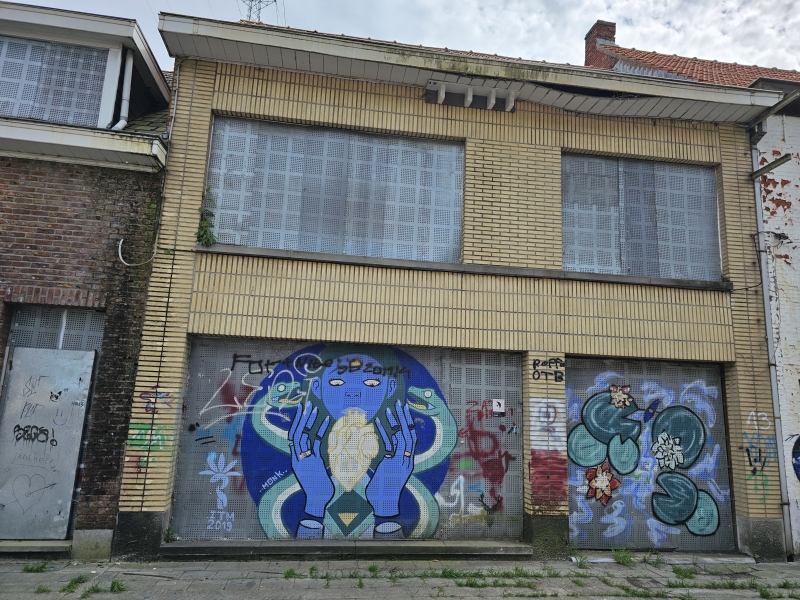 Spookdorp vol Graffiti in Doel
