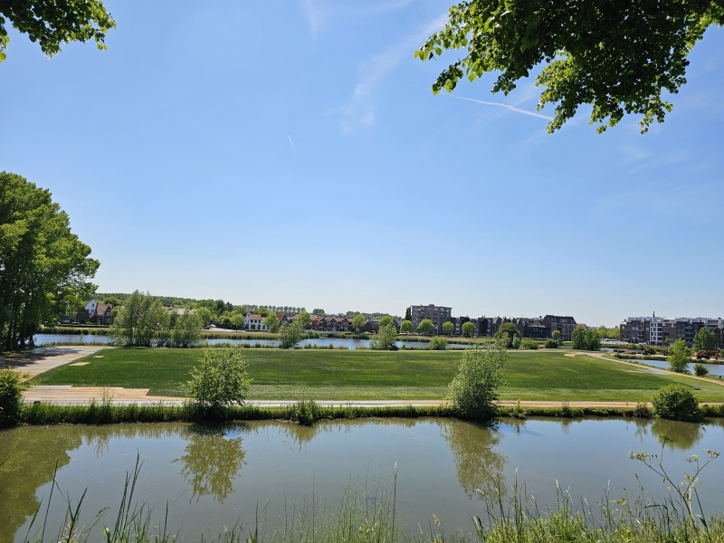 Uitzicht op Hulst vanop de stadswallen