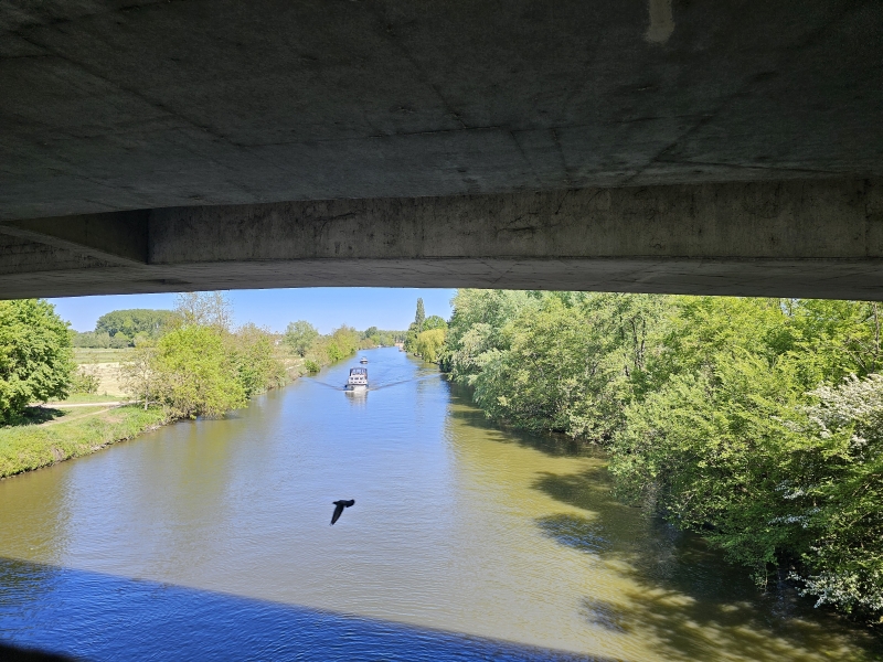 Uitzicht over de Leie in Afsnee Uitzicht over de Leie in Afsnee