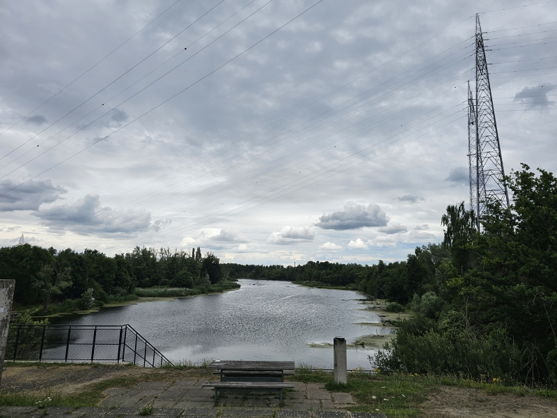 Uitzicht over de Schelde in de Rupelmondse Kreek