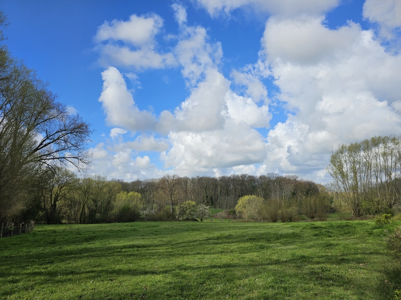 Uitzicht over de Wolfsputten in Dilbeek