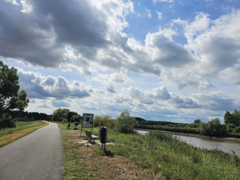 Wandelen langs de Schelde in Appels