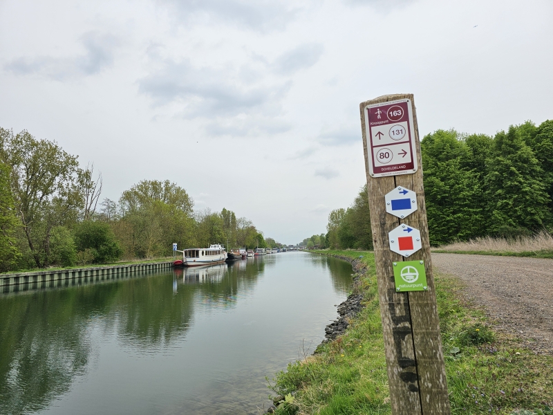 Wandelen via wandelknooppunten in Mechelen