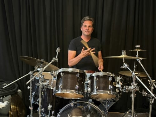 Ben van Eldik - drumdocent Novae Popschool
