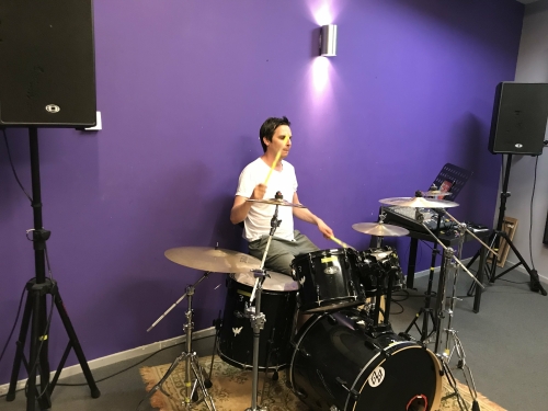Ben van Eldik - drumdocent Novae Popschool