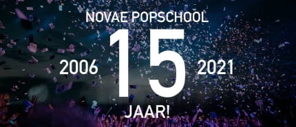 Novae Popschool viert het 15 jarig jubileum!