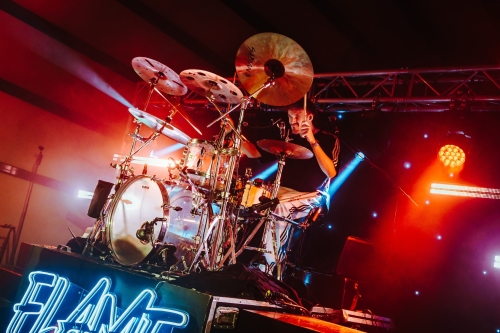 Ruben Leendertse, drumdocent bij Novae Popschool