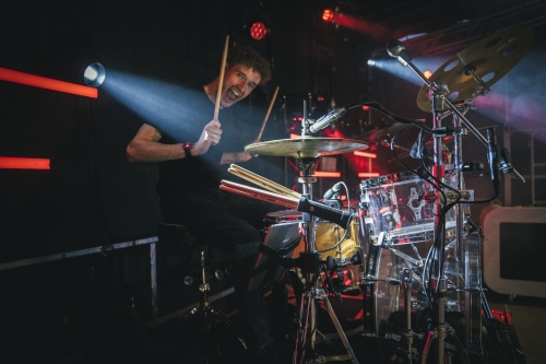 Ruben Leendertse, drumdocent bij Novae Popschool