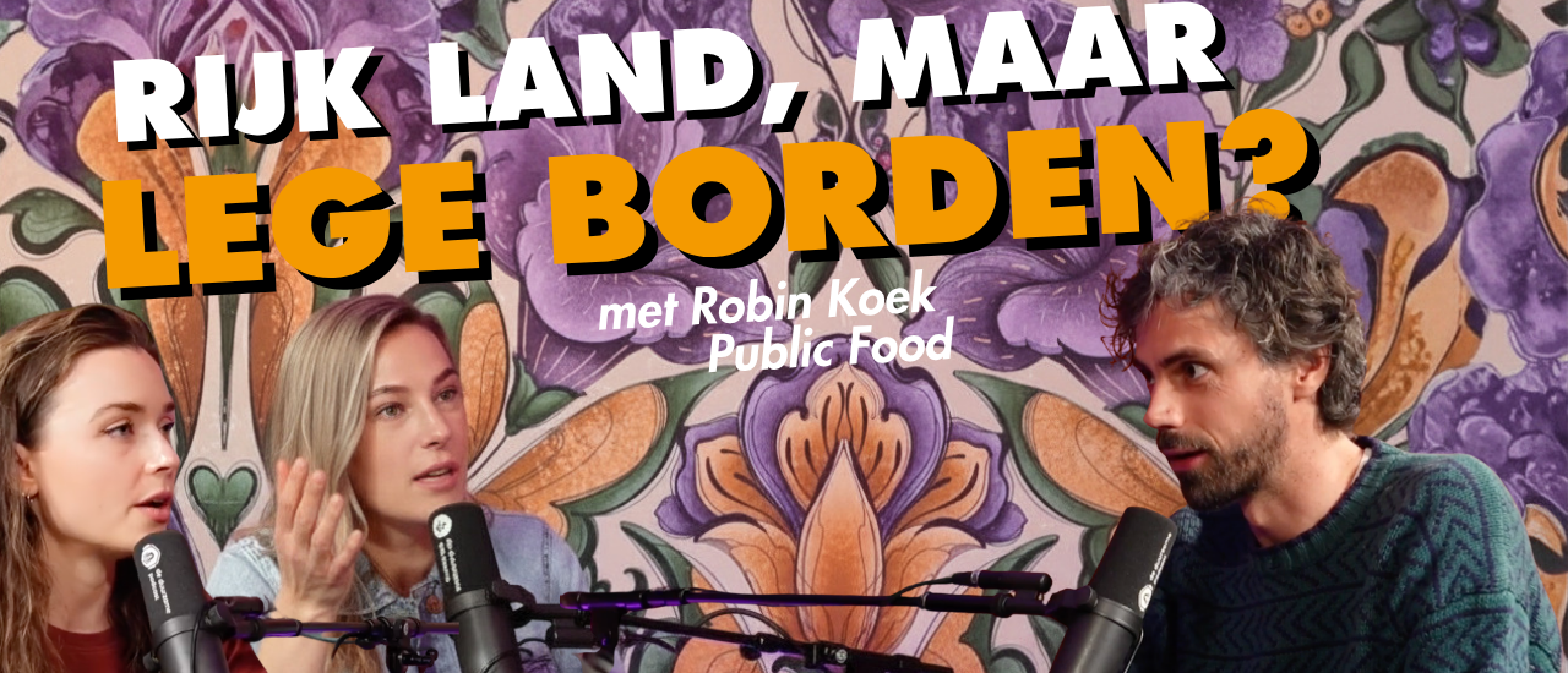 Rijk land maar lege borden - Robin Koek