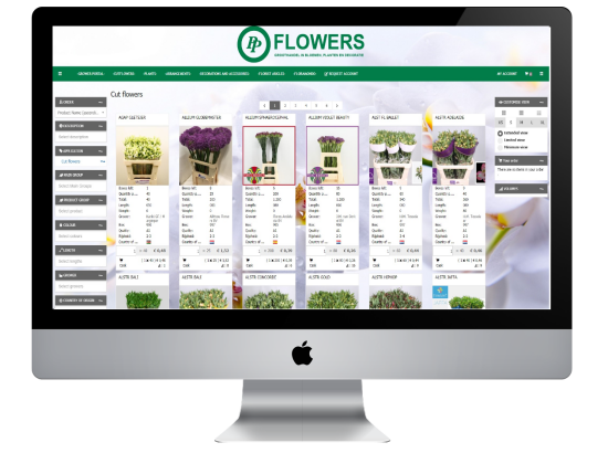 Bloemen webshop
