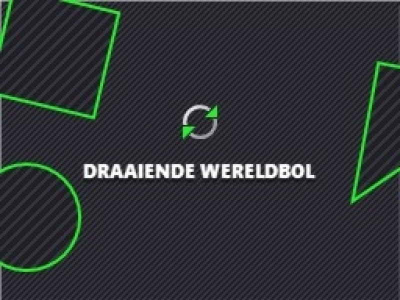 draaiende wereldbol - gratis powerpoint downloads