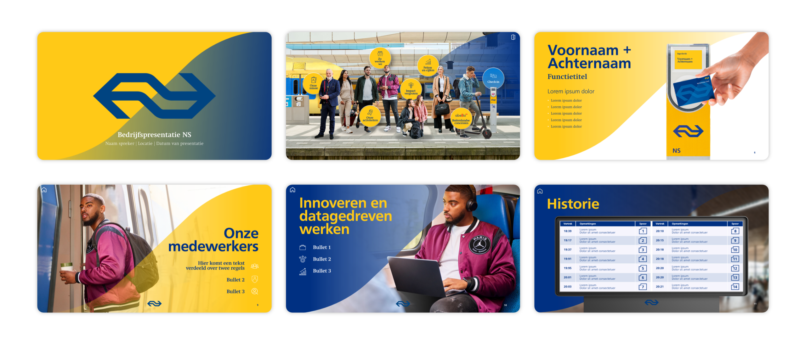 NS voorbeelden slides
