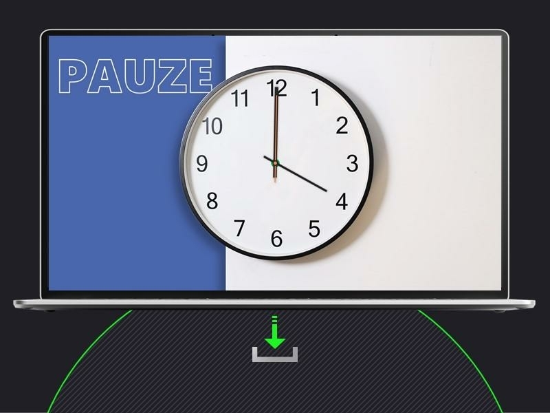 Pauze slide PowerPoint
